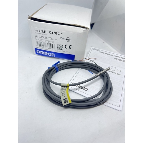 ถูกสุด-เซ็นเซอร์e2e-cr8c1-proximity-switch-sensor-npn-no-ไม่มีเกลียว-4มิล