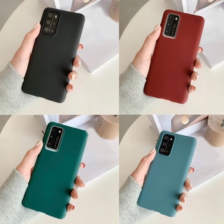 Samsung Galaxy A51 A31 A71 Note 10 Lite สีลูกกวาด ผิวด้าน บาง นิ่ม TPU โทรศัพท์ Android นิ่ม TPU เคสปกคลุม