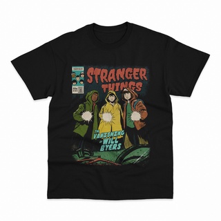 เสื้อยืดผู้ เสื้อยืด พิมพ์ลายภาพยนตร์ Stranger Things Vanishing of Will Byers สําหรับผู้ชาย S-5XL