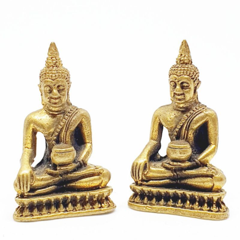 พระพุทธมหาลาโภ-พระพุทธรูปนั่งทรงบาตร-2ซม-บูชาเสริมโชคลาภเงินทองไหลมาเทมา