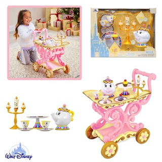 รถชา Disney Beauty and The Beast Be Our Guest Singing Tea Cart Play Set ราคา 3,990 - บาท