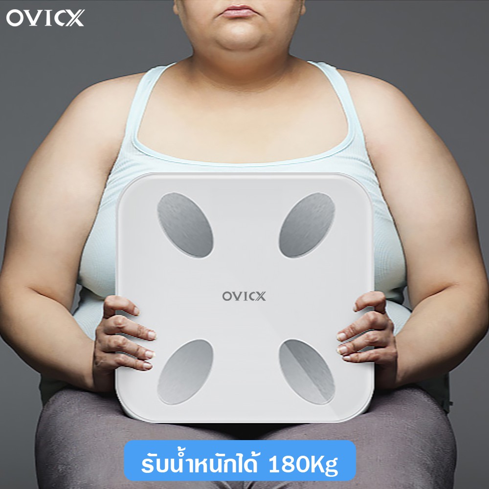 ภาพหน้าปกสินค้าOVICX Body-Fat Scale L1 ที่ชั่ง ตาชั่ง เครื่องชั่งน้ำหนักดิจิตอลอัจฉริยะ จากร้าน ovicx_official บน Shopee