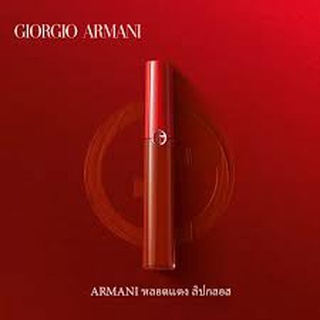 [พร้อมส่ง] GIORGIO Armani หลอดแดง ลิปกลอส Legend Red Tube lipstick #205 #206 #208 #405 #415