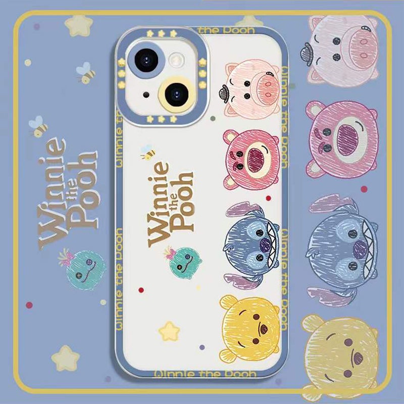 เคสโทรศัพท์มือถือ-ลายหมีน่ารัก-สําหรับ-iphone-14-13-pro-max-12-11-xs-xr-x-8-7-6-6s-plus