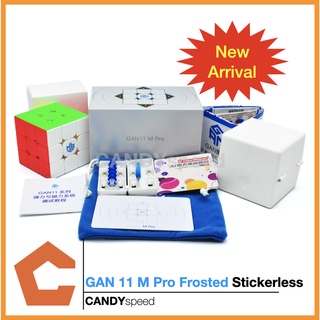 รูบิค GAN 11 M Pro Frosted Stickerless ดีที่สุดในโลก | GAN11 M Pro | By CANDYspeed