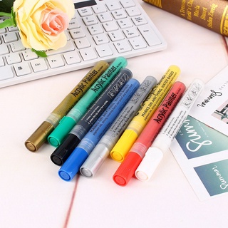 ภาพหน้าปกสินค้า(คลังสินค้าใส) ปากกาเขียนยาง อเนกประสงค์ ปากกามาร์กเกอร์อะคริลิคหลายสีสันสําหรับตกแต่งสมุด ปากกาเขียนอะครีลิคหลากสี ปากกาสีอะครีลิค ที่เกี่ยวข้อง