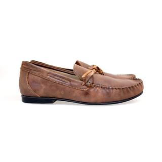ภาพขนาดย่อของภาพหน้าปกสินค้าSaramanda Shoes รุ่น 177019A รองเท้าหนังแท้ผู้ชาย แบบสวม สีชาร์โคล์02 จากร้าน saramanda_officialshop บน Shopee