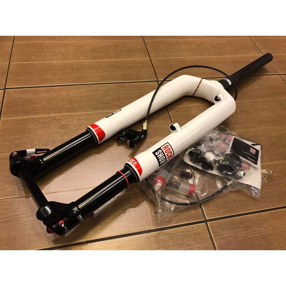 โช๊ค จักรยาน rock shox rs1 acs ขนาดล้อ 27.5นิ้ว คอtapper ซางคาร์บอน ยุบ ...