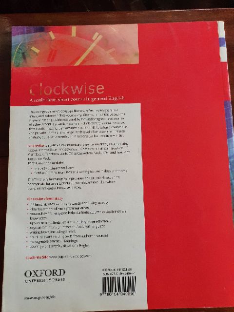 หนังสือเรียนภาษาอังกฤษขั้นพื้นฐาน-clockwise-elementary-classbook-short-course-series