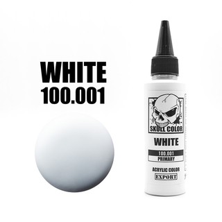 ภาพขนาดย่อของภาพหน้าปกสินค้าSkull Color 100.001 White 60 ml (Primary) 8853100903014 (สี) จากร้าน gunplavillage บน Shopee ภาพที่ 2