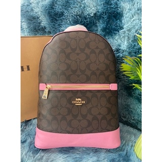 Coach Kenley Backpack In Signature Canvas Bag
