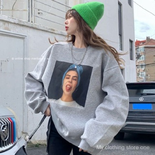 เสื้อกันหนาวผู้หญิง 2022 ฤดูใบไม้ร่วงและฤดูหนาวภาพพิมพ์การออกแบบเฉพาะรอบคอ top SH5872