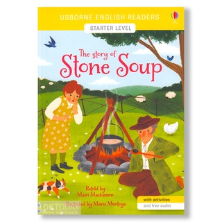 DKTODAY หนังสือ USBORNE READERS STARTER:THE STORY OF STONE SOUP (free online audio British English and American English)