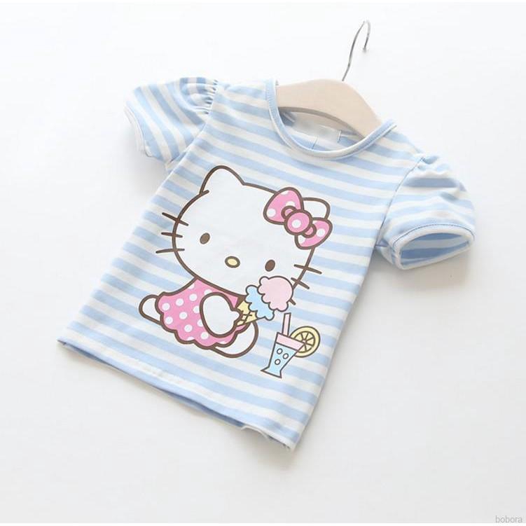 bobora-hello-kitty-ชุดเสื้อผ้าสำหรับเด็กผู้หญิง