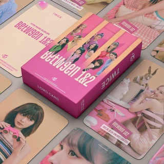 โปสการ์ดอัลบั้ม LOMO TWICE Photocards 2022 BETWEEN 1&amp;2 (พร้อมส่ง) 55 ชิ้น/กล่อง