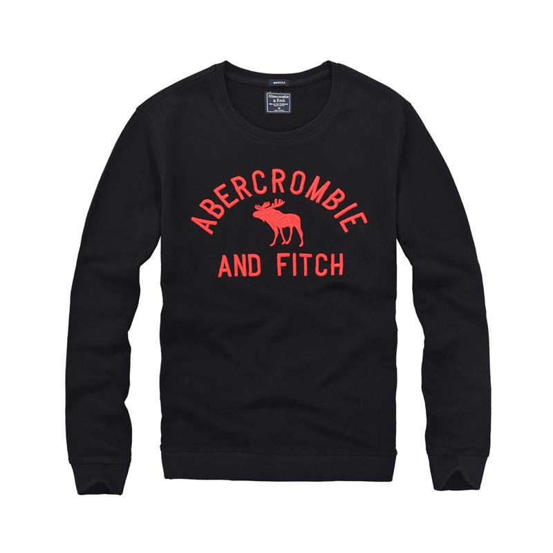 เสื้อกันหนาวแขนยาว-คอกลม-ผ้าฝ้าย-พิมพ์ลายหมี-abercrombie-fitch-สําหรับผู้ชาย