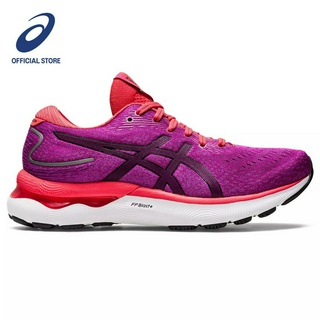 ASICS :  GEL-NIMBUS 24 WOMEN RUNNING ผู้หญิง รองเท้าวิ่ง ของแท้  ORCHID/BLACK