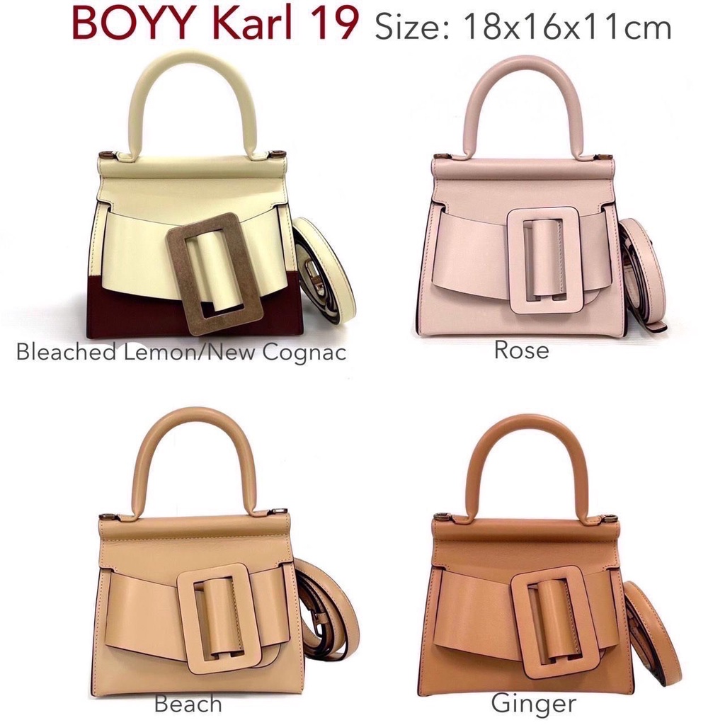 Boyy Karl 19 Bag In Ginger