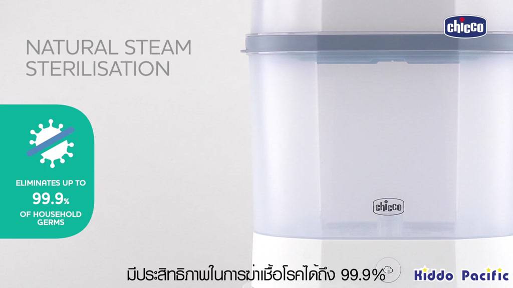 ใช้โค้ดคู่ลดเพิ่ม-chicco-steam-steriliser-3-in-1-เครื่องนึ่งพร้อมฆ่าเชื้อขวดนมและสิ่งของขนาดเล็ก