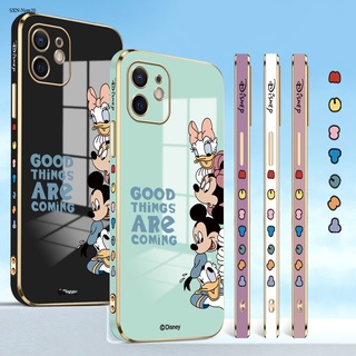 Compatible With Samsung Galaxy Note 20 10 Lite Plus Ultra เคสซัมซุง สำหรับ Electroplating TPU Case Cartoon Mouse Donald Duck เคส เคสโทรศัพท์ เคสมือถือ