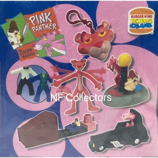 Pink Panther Color &amp; Cool ผลิตโดย Burger King ครบชุดมือ1คะ