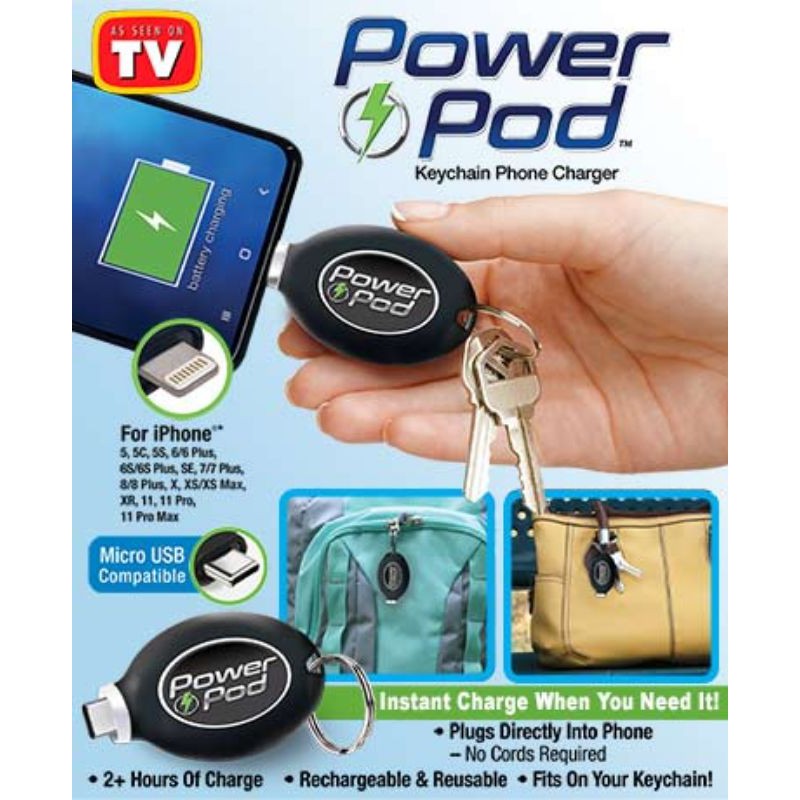 power-pod-พวงกุญแจแบตเตอรี่สำรอง-พวงกุญแจแบตเตอรี่สำรอง-ขนาดพกพาพร้อมใช้งานทุกสถานที่