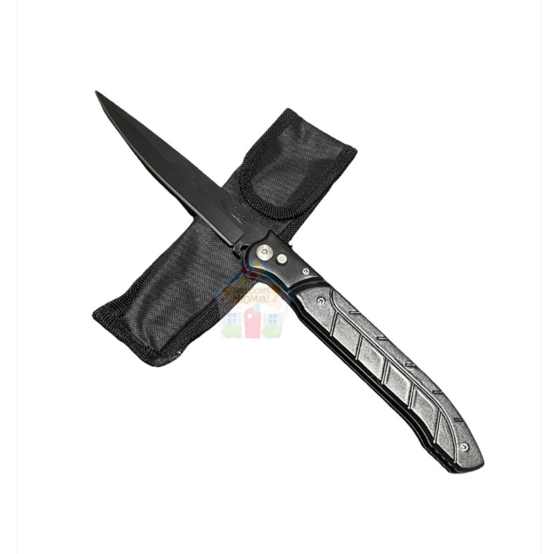 มีดคารัมบิต ใบลวดลายสวยงามRAZOR TACTICAL SURVIVAL KNIFE SERIES {BLACK