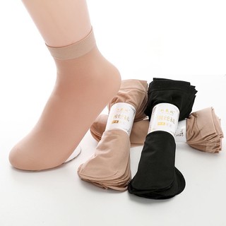 ภาพหน้าปกสินค้ามัด10คู่ (ตกคู่ละ4-7฿)ถุงเท้าถุงน่อง ถุงน่องสั้น แบบบาง ที่เกี่ยวข้อง