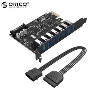 สินค้า (PVU3-7U)ORICO 7 USB3.0 Ports Expansion by PCI-Express
