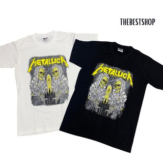 เสื้อวง METALLICA เสื้อวินเทจ เสื้อวงร็อค สกรีนสวย ไม่ควรพลาด!!