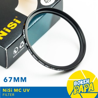 NISI 67mm MC UV Filter ที่กรองรังสียูวีโซด์ขนาดบางเป็นพิเศษ Professional MC ( ฟิลเตอร์ 67 mm บางพิเศษ )