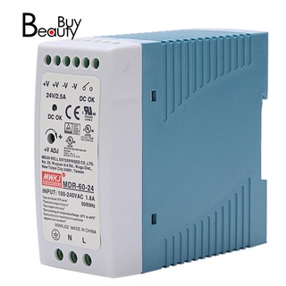 MDR-60 24V 60W Din Rail power supply ac-dc driver voltage regulator power suply 110V 220V