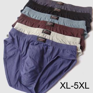 ภาพหน้าปกสินค้ากางเกงชั้นในสำหรับผู้ชายผ้าฝ้ายขนาดพลัส 4 XL 5 XL ที่เกี่ยวข้อง