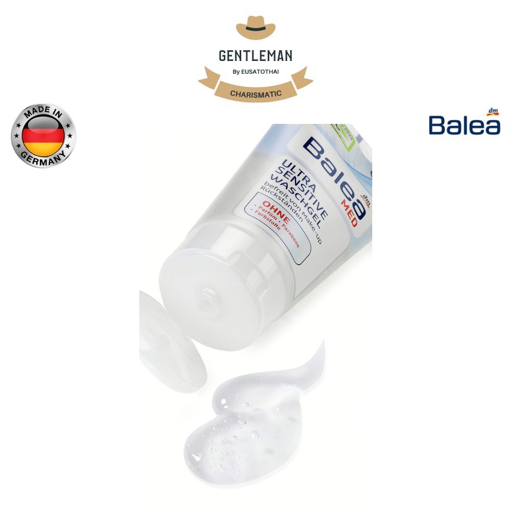 เจลล้างหน้าสูตรอ่อนโยนสำหรับผิวแพ้ง่ายเป็นพิเศษ-balea-med-ultra-sensitive-wash-gel-150-ml