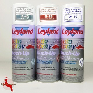 ภาพหน้าปกสินค้าสีสเปรย์รองพื้นกันสนิม ชนิดแห้งเร็ว เลย์แลนด์ - A-42/ N-39/ W-10 - Auto Lacquer Primer Surfacer Leyland Spray ที่เกี่ยวข้อง