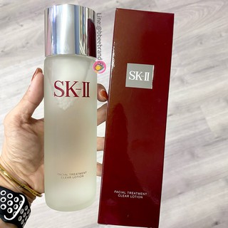 แท้พร้อมส่ง‼️SK-II Facial Treatment Clear Lotion โทนเนอร์โลชั่นปรับสภาพผิวที่ผสานคุณค่าจาก AHA และ พิเทร่าTM