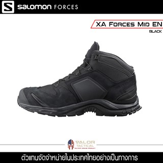 ภาพขนาดย่อของภาพหน้าปกสินค้าSalomon รุ่น XA Forces Mid EN สีดำ Black รองเท้าผู้ชาย คอมแบท สำหรับเดินป่า รองเท้าบูท มีความทนทานสูง จากร้าน valor_tactical_store บน Shopee ภาพที่ 3