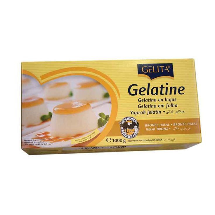 เจลาตินแผ่น 1 kg./กล่อง ยี่ห้อ Gelita Shopee Thailand