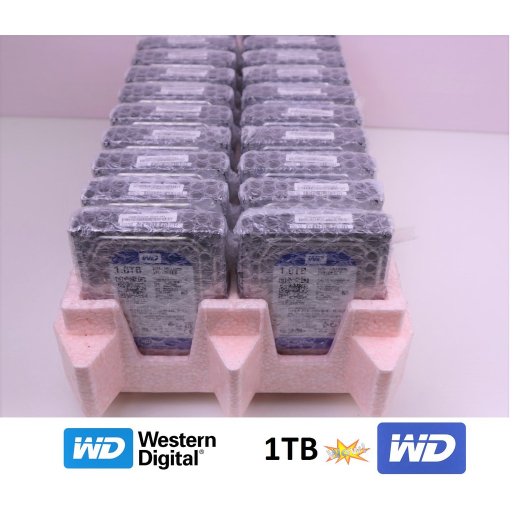 WD western digital blue 1 TB HDD 3.5" (ฮาร์ดดิสก์) WD BLUE SATA ...
