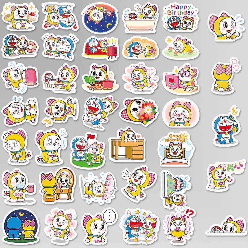 สติ๊กเกอร์-doraemon-277-โดราเอมอน-40-ชิ้น-โดเรม่อน-โดเรมอน-โดเรมี-โด-เร-รา-เอ-มอน-ม่อน-โนบิตะ-ชิสุกะ-ฟูจิโอะ-แมว-ชิซุกะ