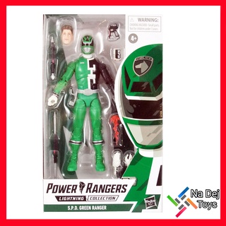 Power Rangers Lightning Collection S.P.D. Green 6" Figure พาวเวอร์ เรนเจอร์ เอสพีดี กรีน ขนาด 6 นิ้ว ฟิกเกอร์