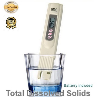 KLEAN TECH เครื่องวัดคุณภาพน้ำ Digital TDS-3 Meter(Total Dissolved Solids) รุ่น TDS-3 or Water Quality