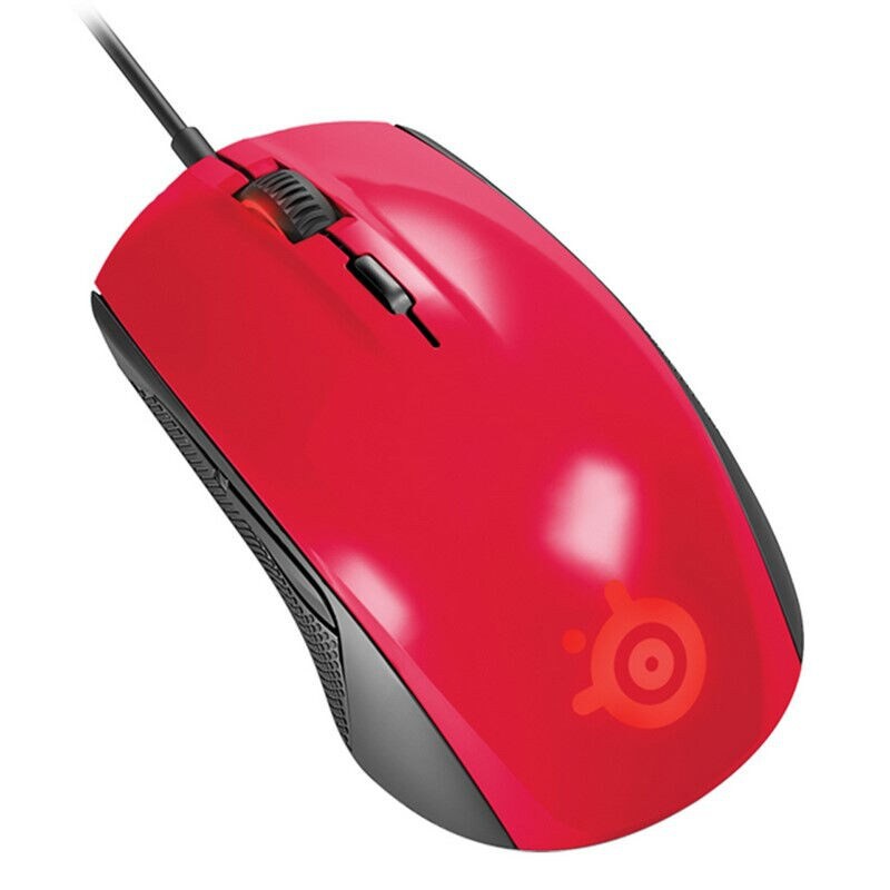 STEELSERIES เมาส์เกมมิ่ง (สีแดง) รุ่น Rival 100 | Shopee Thailand