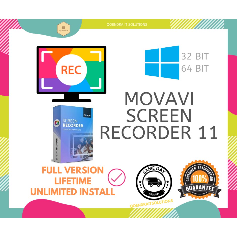 [SCS]HOT Movavi Screen Recorder 11.1 Pro 2020 for Windows Mac MacOS ...