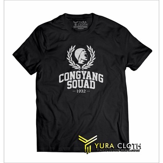 เสื้อยืด ผ้าฝ้าย พิมพ์ลาย Distro CYG SQUAD PSIS SEMARANG SNEX COTTON COMBED 30S สําหรับผู้ชาย