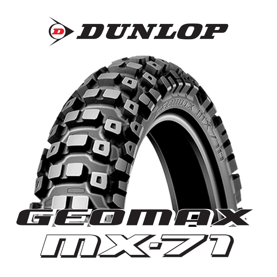 dunlop-geomax-mx71-ยางมอเตอร์ไซค์-motocross-โมโตครอส-วิบาก-ทางฝุ่น-ยางแข่ง