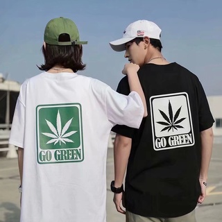 【hot sale】เสื้อยืดแขนสั้นลําลอง ทรงหลวม พิมพ์ลาย เหมาะกับฤดูร้อน สไตล์ฮ่องกง