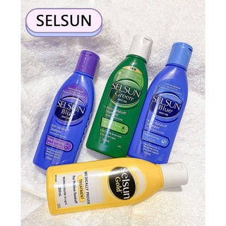 【จัดส่งจากกรุงเทพ】SELSUN Shampoo แชมพูควบคุมความมันขจัดรังแค 200มล ทำความสะอาดล้ำลึก บำรุงและซ่อมแซม