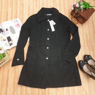 Retro Girl เสื้อโค้ท เสื้อโค้ทผู้หญิง สีดำ สินค้ามือ 1 จากญี่ปุ่น สีดำ