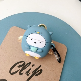 【พร้อมส่ง】เคสหูฟัง แบบนิ่ม ลายการ์ตูนหมีน้อย สําหรับ Pro 5